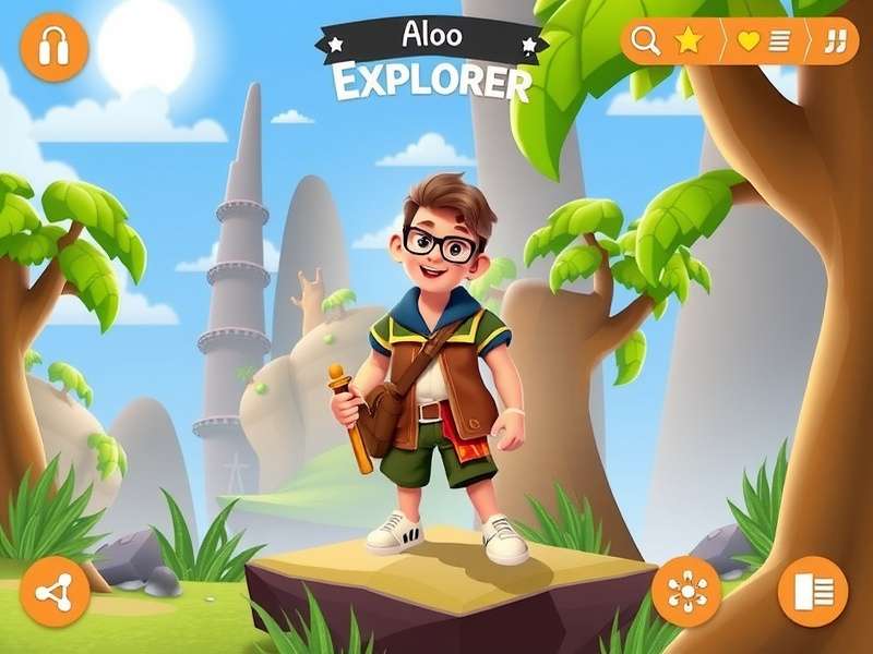 Aloo Explorer Character and Environment