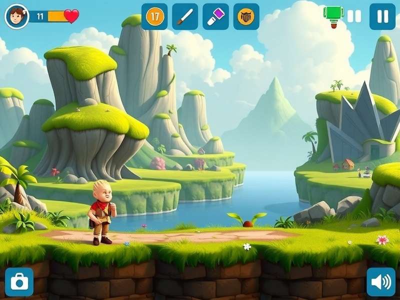 Aloo Explorer Game Screenshot